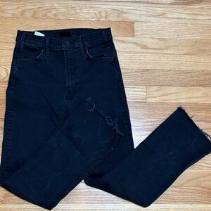 MOTHER Women's Black Jeans